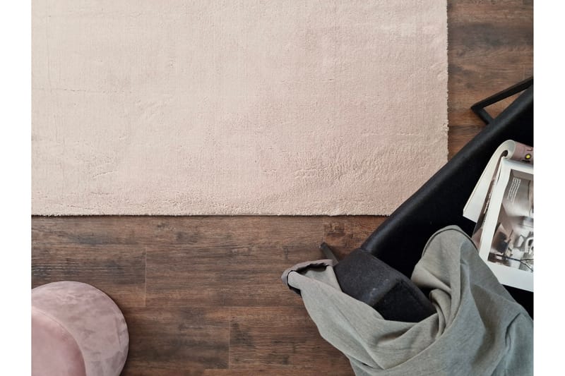 Soft Wiltonteppe 240x340 cm Rektangulær - Rosa - Tekstiler & tepper - Teppe & matte - Moderne matte - Friezematte