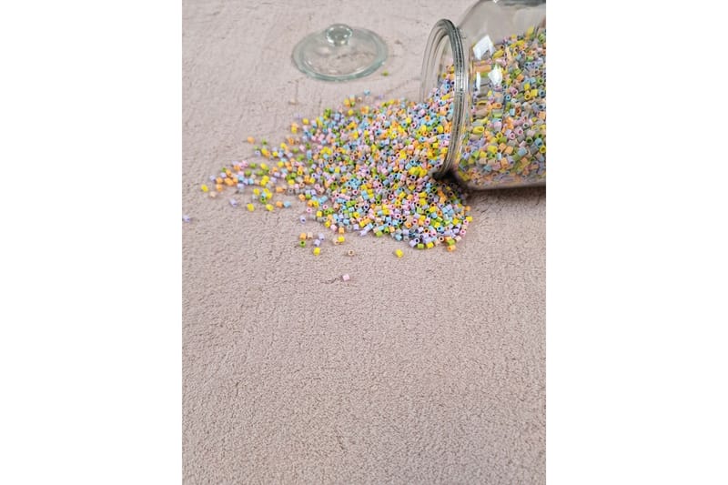 Soft Wiltonteppe 240x340 cm Rektangulær - Rosa - Tekstiler & tepper - Teppe & matte - Moderne matte - Friezematte