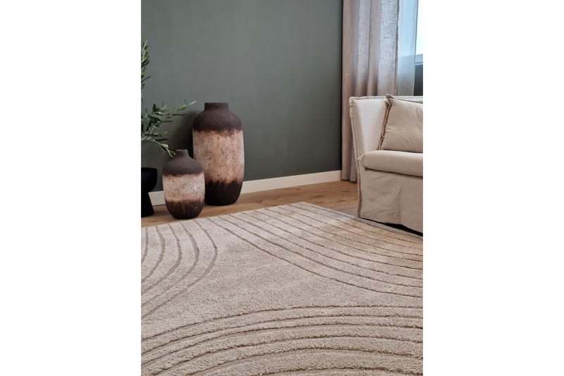 Softy Wiltonteppe 240x340 cm - Linbeige - Tekstiler & tepper - Teppe & matte - Moderne matte - Friezematte