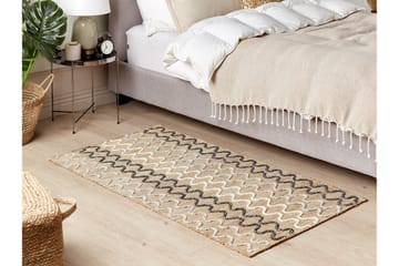 Sogut Juteteppe 80x150 cm - Beige - Tekstiler & tepper - Teppe & matte - Moderne matte - Jutematter & hampematter