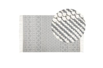 Solhan Ullteppe 160x230 cm - Beige - Tekstiler & tepper - Teppe & matte - Moderne matte - Ullteppe