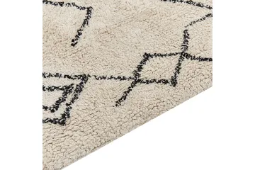 Somek Bomullsteppe 160x230 cm - Beige - Tekstiler & tepper - Teppe & matte - Moderne matte - Bomullsmatter