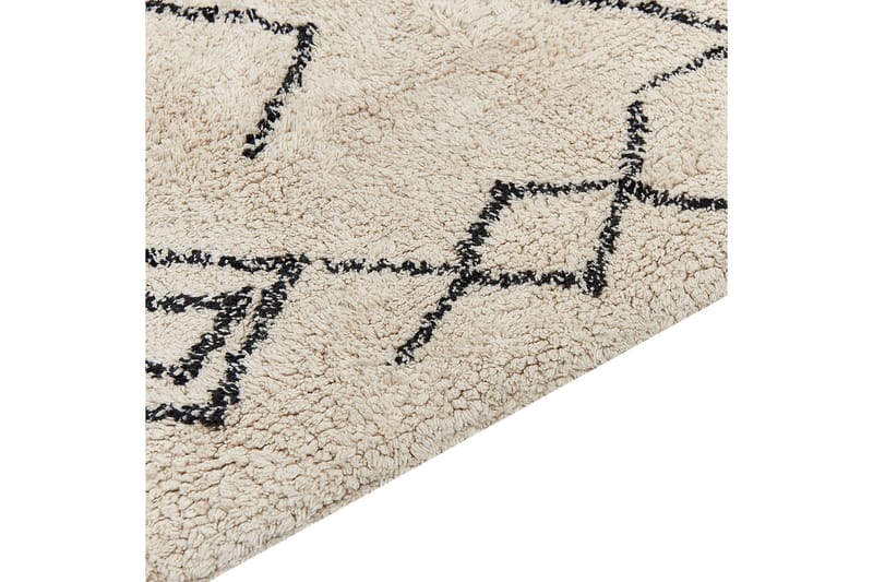 Somek Bomullsteppe 160x230 cm - Beige - Tekstiler & tepper - Teppe & matte - Moderne matte - Bomullsmatter