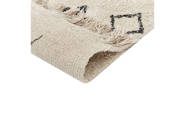 Somek Bomullsteppe 160x230 cm - Beige - Tekstiler & tepper - Teppe & matte - Moderne matte - Bomullsmatter