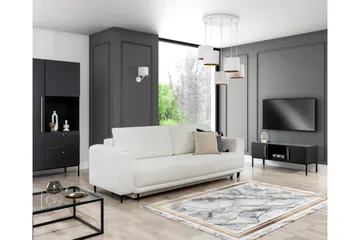 Squitta Ryematte Rektangulær 220x160 cm - Grå - Tekstiler & tepper - Teppe & matte - Moderne matte - Ryetepper