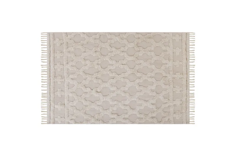 Suluova Bomullsteppe 140x200 cm, Beige