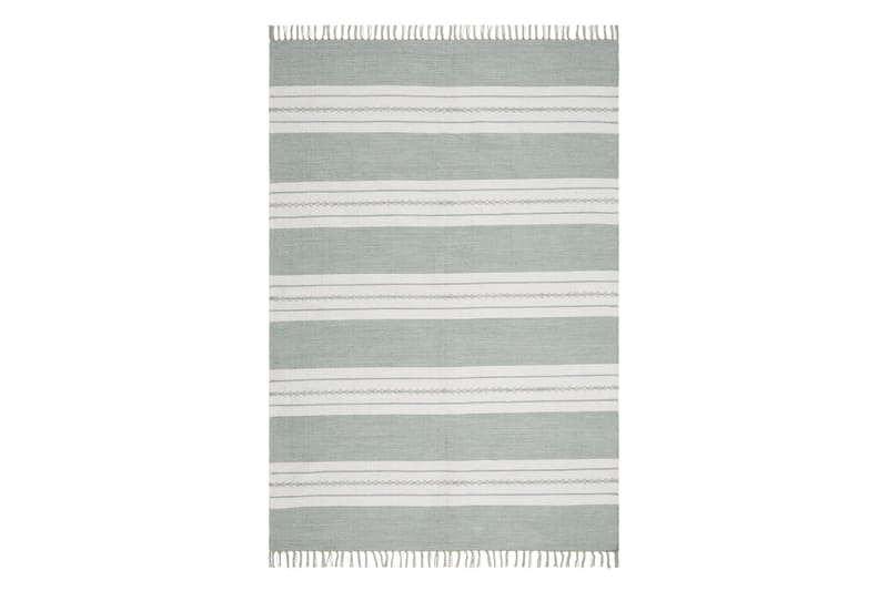 Sund Bomullsteppe 200x300 cm Rektangulær, Lysegrønn