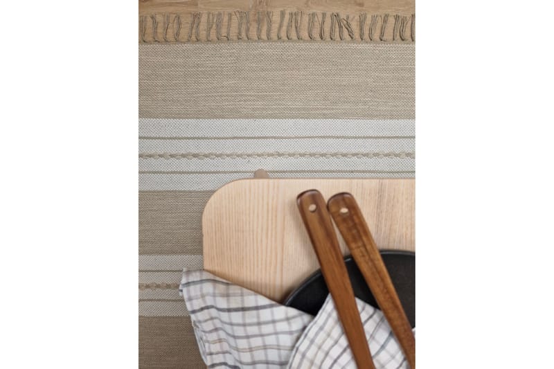 Sund Bomullsteppe 75x150 cm Oval - Natur - Tekstiler & tepper - Teppe & matte - Moderne matte - Bomullsmatter
