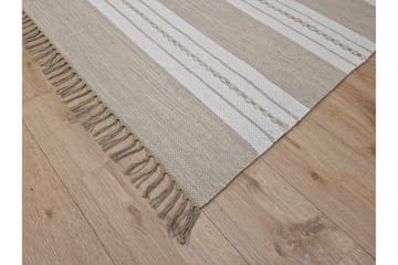 Sund Bomullsteppe 75x150 cm Oval - Natur - Tekstiler & tepper - Teppe & matte - Moderne matte - Bomullsmatter