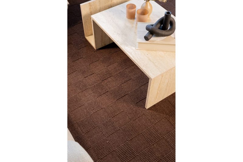 Sydney Ullteppe 160x230 cm - Brun - Tekstiler & tepper - Teppe & matte - Moderne matte - Ullteppe