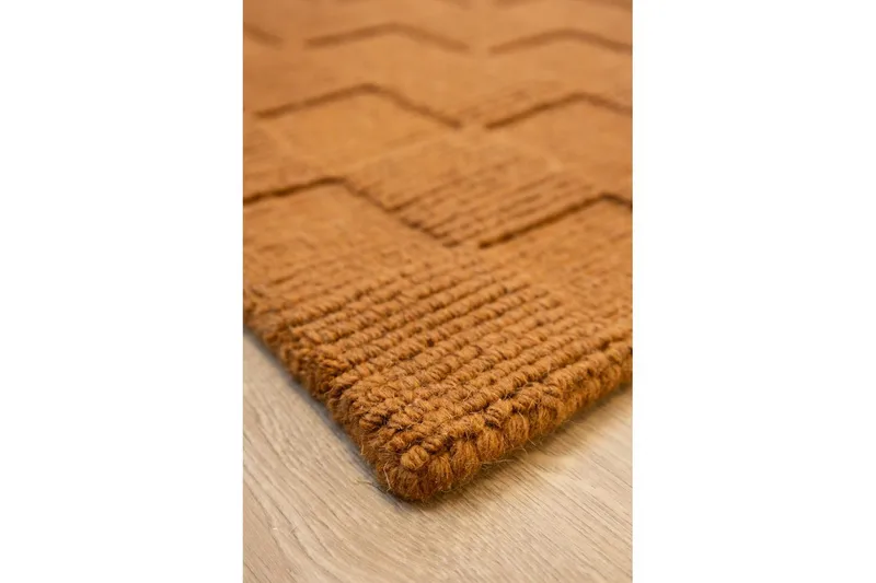 Sydney Ullteppe 160x230 cm - Oransje - Tekstiler & tepper - Teppe & matte - Moderne matte - Ullteppe