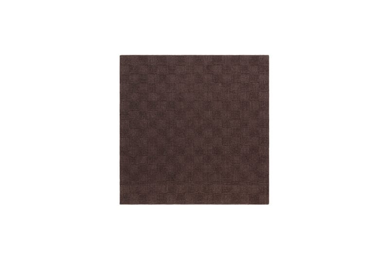 Sydney Ullteppe 200x200 cm - Brun - Tekstiler & tepper - Teppe & matte - Moderne matte - Ullteppe