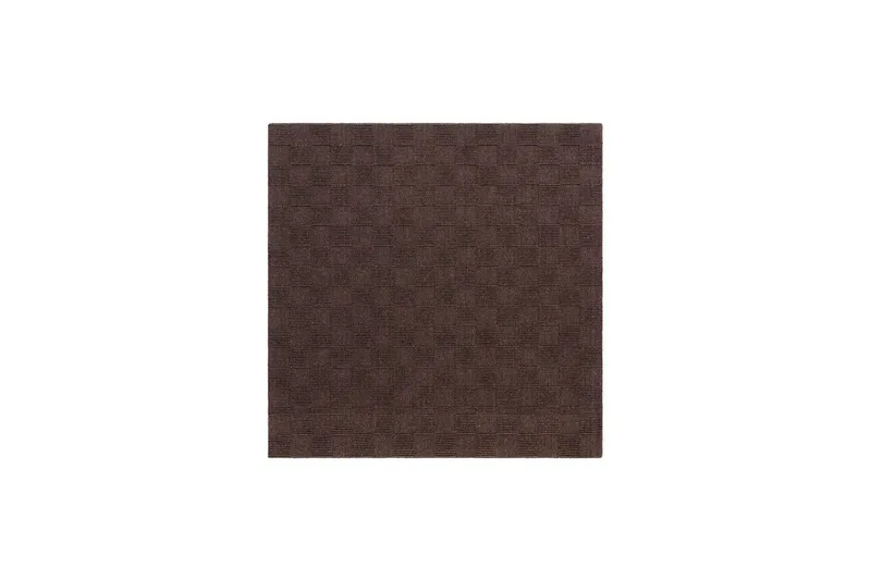 Sydney Ullteppe 200x200 cm - Brun - Tekstiler & tepper - Teppe & matte - Moderne matte - Ullteppe