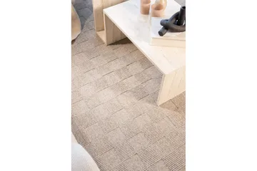 Sydney Ullteppe 200x200 cm - Grå - Tekstiler & tepper - Teppe & matte - Moderne matte - Ullteppe