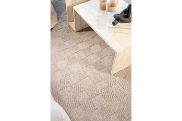 Sydney Ullteppe 200x200 cm - Grå - Tekstiler & tepper - Teppe & matte - Moderne matte - Ullteppe