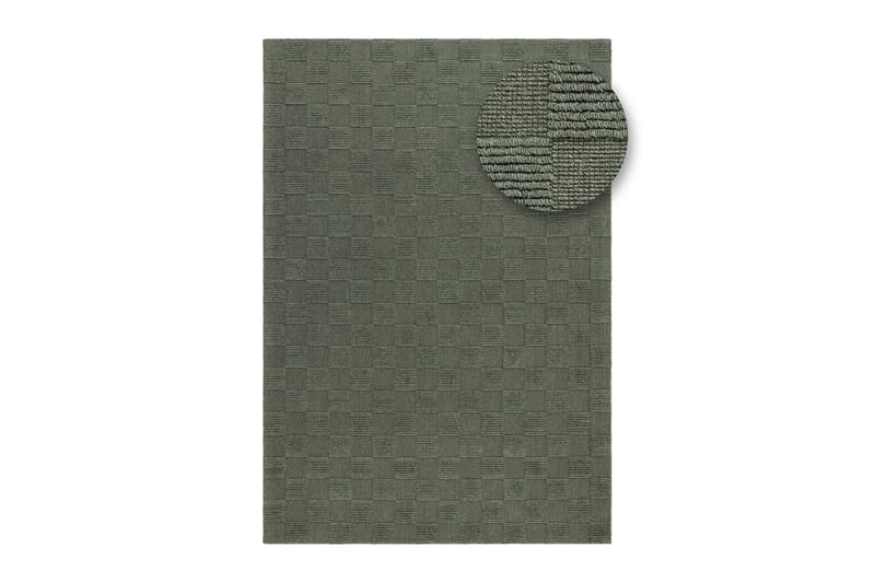 Sydney Ullteppe 200x300 cm - Grønn - Tekstiler & tepper - Teppe & matte - Moderne matte - Ullteppe