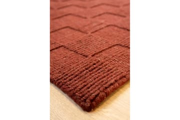 Sydney Ullteppe 200x300 cm - Rød - Tekstiler & tepper - Teppe & matte - Moderne matte - Ullteppe