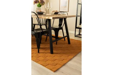 Sydney Ullteppe 240x340 cm - Oransje - Tekstiler & tepper - Teppe & matte - Moderne matte - Ullteppe