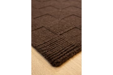 Sydney Ullteppe 80x150 cm - Brun - Tekstiler & tepper - Teppe & matte - Moderne matte - Ullteppe