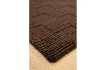 Sydney Ullteppe 80x150 cm - Brun - Tekstiler & tepper - Teppe & matte - Moderne matte - Ullteppe