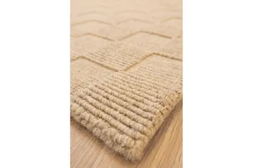 Sydney Ullteppe 80x250 cm - Beige - Tekstiler & tepper - Teppe & matte - Moderne matte - Ullteppe