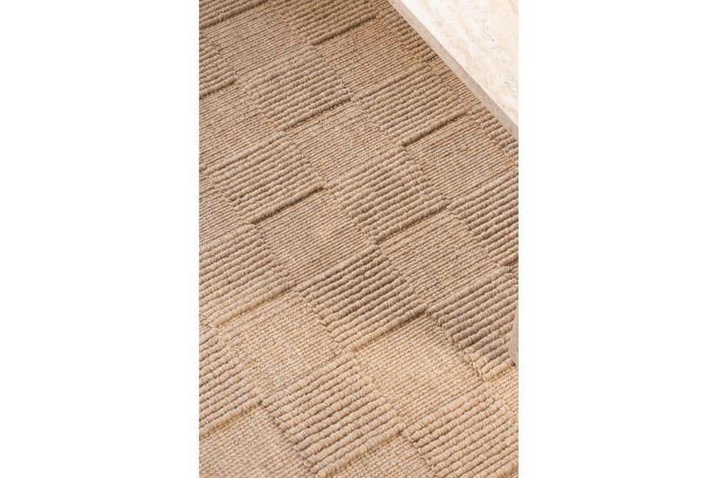 Sydney Ullteppe 80x250 cm - Beige - Tekstiler & tepper - Teppe & matte - Moderne matte - Ullteppe