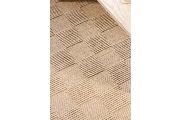 Sydney Ullteppe 80x250 cm - Beige - Tekstiler & tepper - Teppe & matte - Moderne matte - Ullteppe