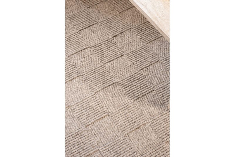 Sydney Ullteppe 80x250 cm - Grå - Tekstiler & tepper - Teppe & matte - Moderne matte - Ullteppe