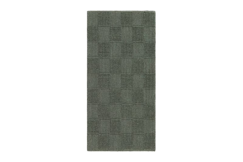 Sydney Ullteppe 80x250 cm - Grønn - Tekstiler & tepper - Teppe & matte - Moderne matte - Ullteppe