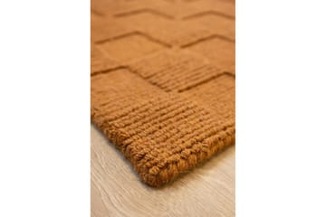 Sydney Ullteppe 80x250 cm - Oransje - Tekstiler & tepper - Teppe & matte - Moderne matte - Ullteppe