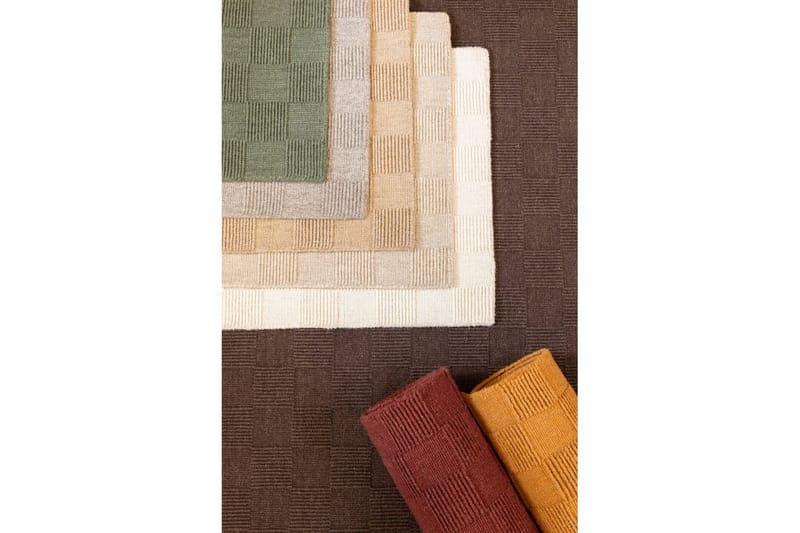 Sydney Ullteppe 80x250 cm - Oransje - Tekstiler & tepper - Teppe & matte - Moderne matte - Ullteppe