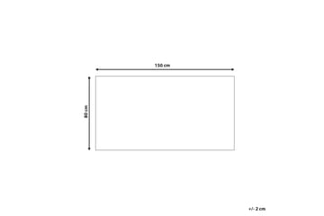 Synopa Ryeteppe 80x150 cm - Svart/hvit - Tekstiler & tepper - Teppe & matte - Moderne matte - Bomullsmatter