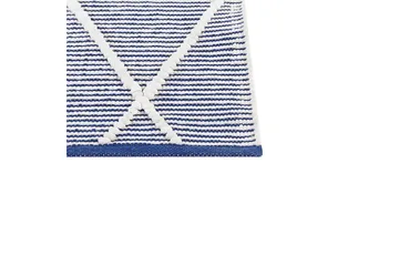 Synopa Ryeteppe 80x150 cm - Svart/hvit - Tekstiler & tepper - Teppe & matte - Moderne matte - Bomullsmatter