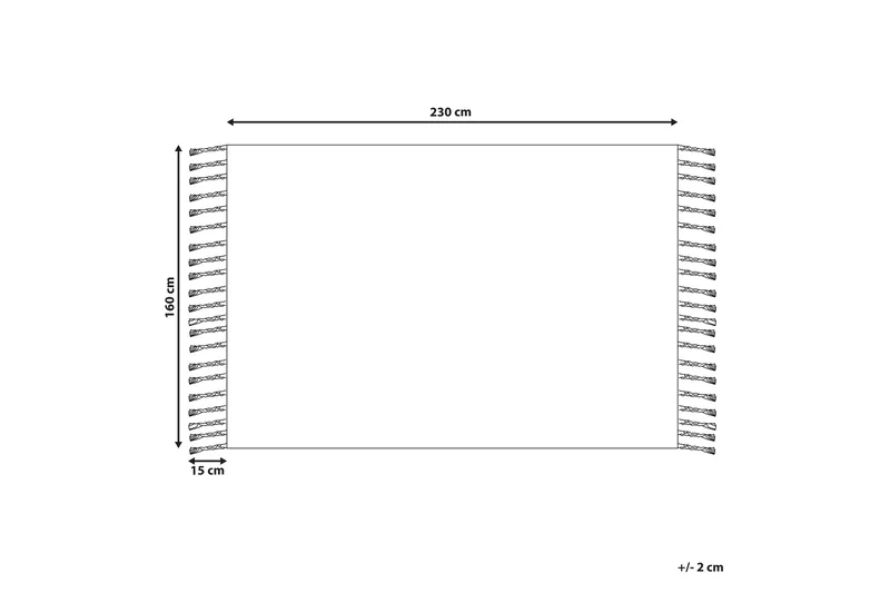 Tabiat Ryeteppe 160x230 cm - Svart/hvit - Tekstiler & tepper - Teppe & matte - Moderne matte - Ryetepper
