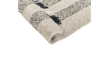 Tacettin Ullteppe 80x150 cm - Svart/hvit - Tekstiler & tepper - Teppe & matte - Moderne matte - Ullteppe