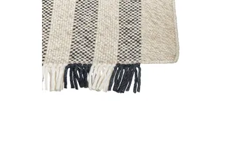 Tacettin Ullteppe 80x150 cm - Svart/hvit - Tekstiler & tepper - Teppe & matte - Moderne matte - Ullteppe