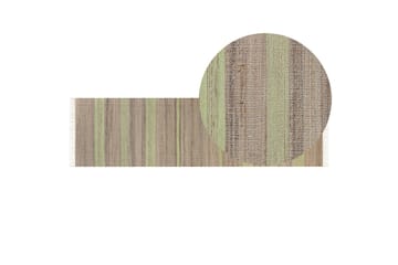 Talpur Gangmatte 80x300 cm - Beige - Tekstiler & tepper - Teppe & matte - Moderne matte - Jutematter & hampematter