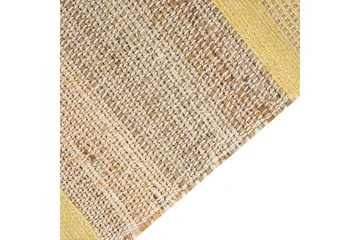 Talpur Gangmatte 80x300 cm - Gul - Tekstiler & tepper - Teppe & matte - Moderne matte - Jutematter & hampematter