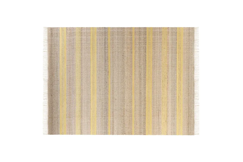 Talpur Juteteppe 160x230 cm, Gul