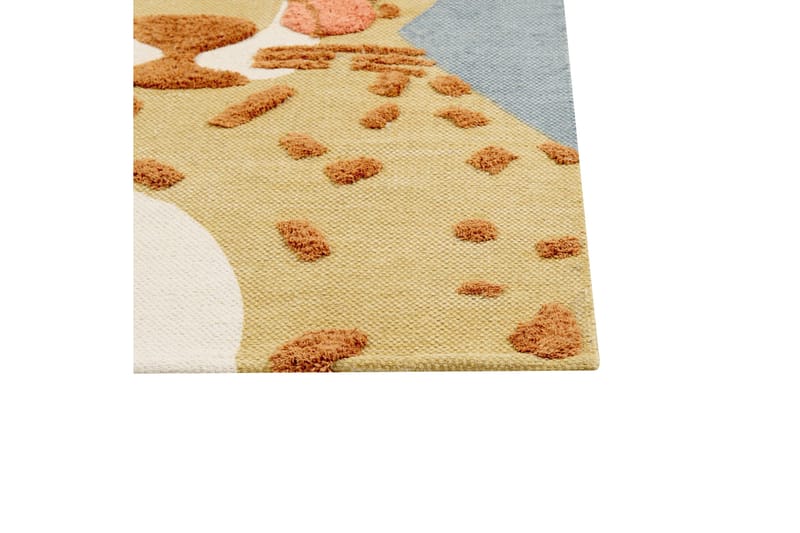 Tangse Bomullsteppe 80x150 cm - Gul - Tekstiler & tepper - Teppe & matte - Moderne matte - Bomullsmatter
