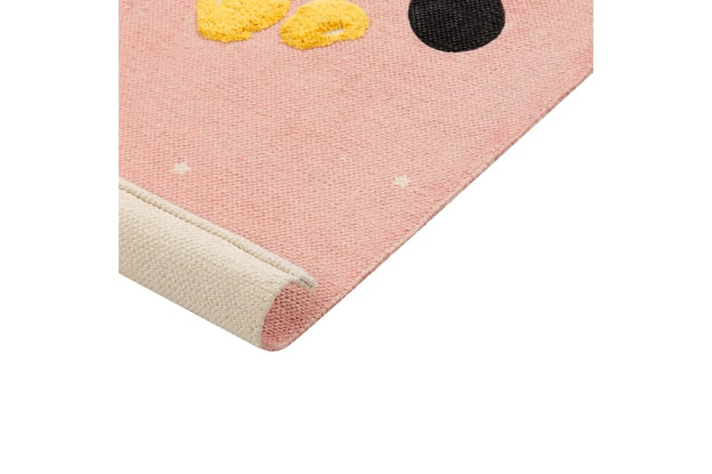 Tapak Bomullsteppe 80x150 cm - Rosa - Tekstiler & tepper - Teppe & matte - Moderne matte - Bomullsmatter