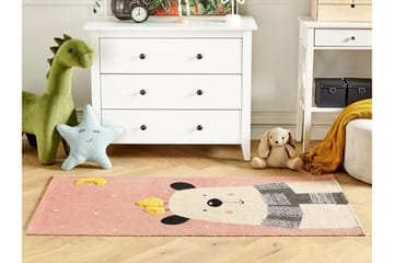 Tapak Bomullsteppe 80x150 cm - Rosa - Tekstiler & tepper - Teppe & matte - Moderne matte - Bomullsmatter