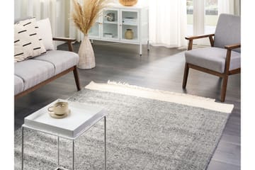 Tatlisu Ullteppe 140x200 cm - Grå - Tekstiler & tepper - Teppe & matte - Moderne matte - Ullteppe