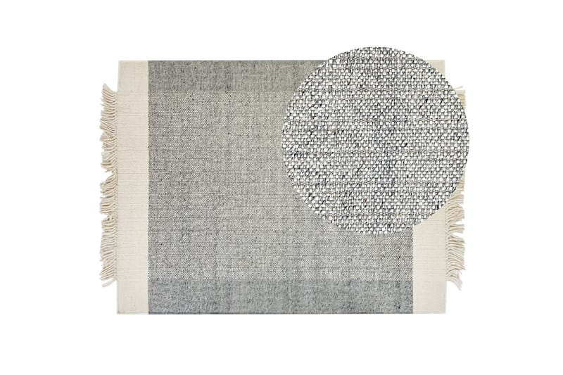 Tatlisu Ullteppe 160x230 cm - Grå - Tekstiler & tepper - Teppe & matte - Moderne matte - Ullteppe
