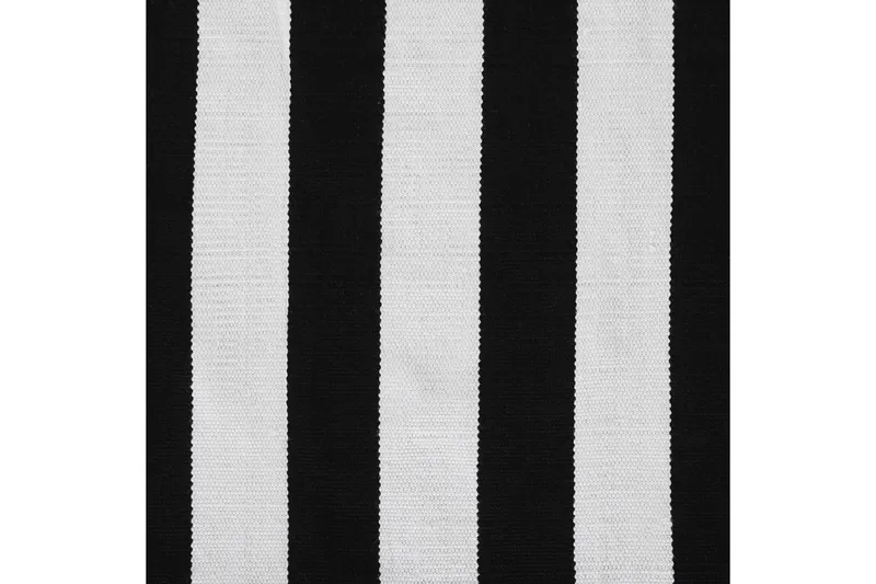 Tavas Ryeteppe 80x150 cm - Svart/hvit - Tekstiler & tepper - Teppe & matte - Moderne matte - Ryetepper