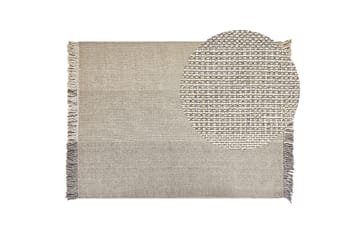 Tekeler Ullteppe 140x200 cm - Grå - Tekstiler & tepper - Teppe & matte - Moderne matte - Ullteppe