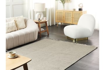 Tekeler Ullteppe 160x230 cm - Grå - Tekstiler & tepper - Teppe & matte - Moderne matte - Ullteppe