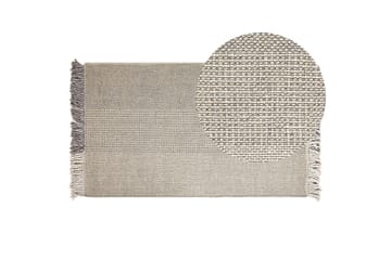 Tekeler Ullteppe 80x150 cm - Grå - Tekstiler & tepper - Teppe & matte - Moderne matte - Ullteppe