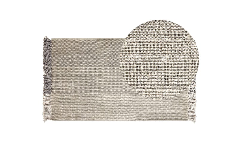 Tekeler Ullteppe 80x150 cm - Grå - Tekstiler & tepper - Teppe & matte - Moderne matte - Ullteppe