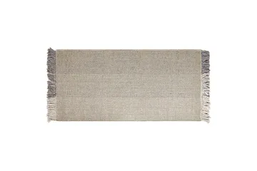Tekeler Ullteppe 80x150 cm - Grå - Tekstiler & tepper - Teppe & matte - Moderne matte - Ullteppe